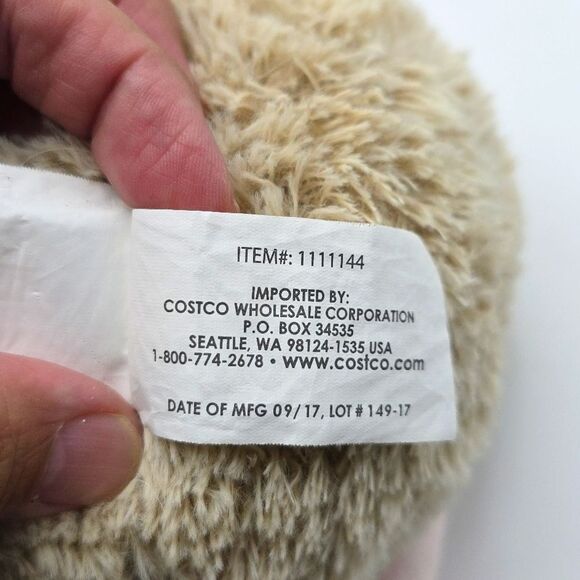 Blankets and Beyond Hedghog Rattle Lovey Plush Stuffed Toy Pink Bow - Picture 14 of 17